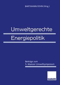 Produktbild: Umweltgerechte Energiepolitik