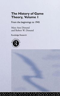 Produktbild: The History Of Game Theory, Volume 1