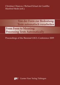 Produktbild: Von der Form zur Bedeutung: Texte automatisch verarbeiten