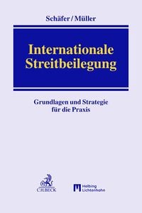 Produktbild: Internationale Streitbeilegung