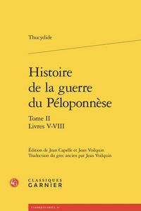 Produktbild: Histoire de la Guerre du Peloponnese Tome 2 : Livres V-Viii
