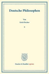 Produktbild: Deutsche Philosophen.