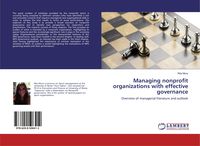 Produktbild: Managing nonprofit organizations with effective governance