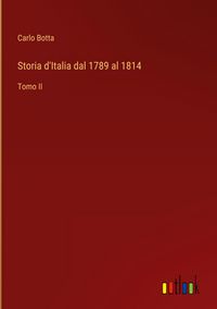 Produktbild: Storia d'Italia dal 1789 al 1814