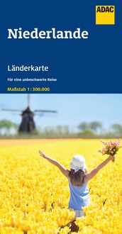 Bild vom Artikel ADAC Länderkarte Niederlande 1:300.000 vom Autor 