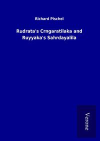 Produktbild: Rudrata's Crngaratilaka and Ruyyaka's Sahrdayalila
