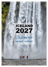 Produktbild: Iceland Calendar 2027 - Discover unique nature - UK Version (Wall Calendar 2027 DIN A3 portrait), CALVENDO 12 Month Wall Calendar