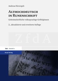 Bild vom Artikel Althochdeutsch in Runenschrift vom Autor Andreas Nievergelt