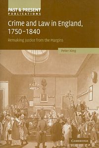 Produktbild: Crime and Law in England, 1750 1840