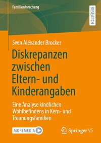 Produktbild: Diskrepanzen zwischen Eltern- und Kinderangaben