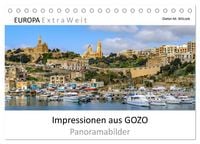 Produktbild: Impressionen aus GOZO - Panoramabilder (Tischkalender 2027 DIN A5 quer), CALVENDO Monatskalender