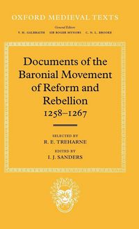 Produktbild: Documents of the Baronial Movement of Reform and Rebellion, 1258-1267