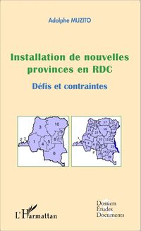Produktbild: Installation de nouvelles provinces en RDC (fascicule broch&eacute;)