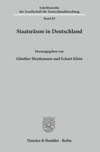 Produktbild: Staatsr&auml;son in Deutschland.