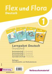 Produktbild: Flex und Flora 1. Paket Deutsch. Grundschrift