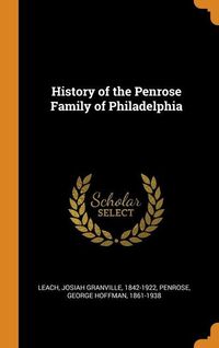Produktbild: Hist Of The Penrose Family Of