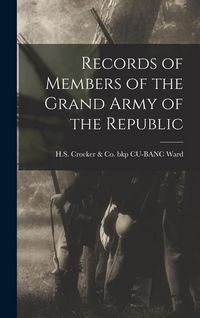 Produktbild: Records of Members of the Grand Army of the Republic