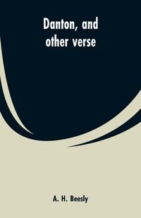 Produktbild: Danton, and other verse