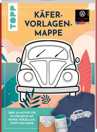 Bild vom Artikel VW Vorlagenmappe "Käfer". Die offizielle kreative Vorlagensammlung mit dem kultigen VW-Käfer vom Autor Miriam Dornemann
