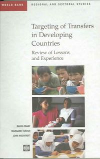 Produktbild: Targeting of Transfers in Developing Countries: Review of Lessons and Experience