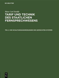 Produktbild: Die Schaltungsanordnungen des gemischten Systems