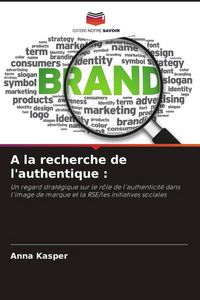 Produktbild: A la recherche de l'authentique :