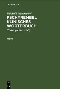 Produktbild: Pschyrembel Klinisches W&ouml;rterbuch