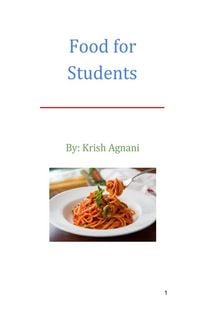 Produktbild: Food for students