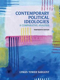 Produktbild: Contemporary Political Ideologies: A Comparative Analysis