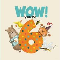 Produktbild: WOW! You're Six birthday book