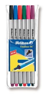 Produktbild: Pelikan Fineliner 96&reg; 6er Set