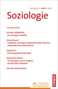 Produktbild: Soziologie 4/2021