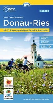 Produktbild: BVA ADFC Regionalkarte Donau-Ries 1:50.000