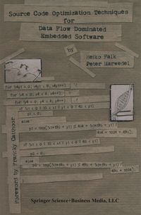 Produktbild: Source Code Optimization Techniques for Data Flow Dominated Embedded Software