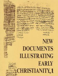 Produktbild: New Documents Illustrating Early Christianity, 1