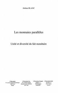 Produktbild: Les Monnaies Paralleles