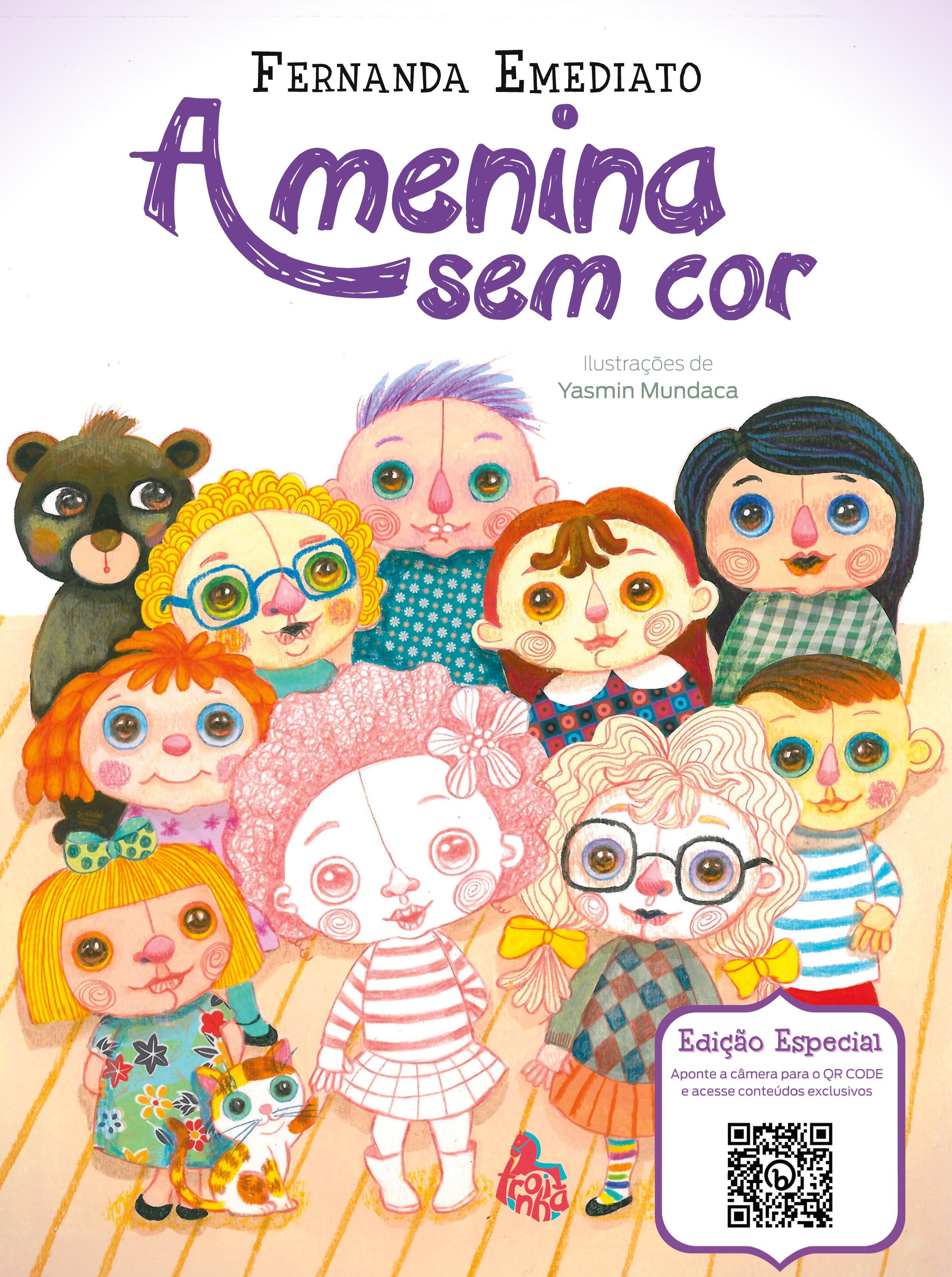 Produktbild: A menina sem cor - 2&ordf; edi&ccedil;&atilde;o
