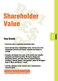 Produktbild: Grundy, T: Shareholder Value