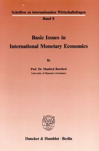 Produktbild: Basic Issues in International Monetary Economics.