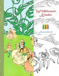 Produktbild: Wildblumen Kinder (Ausmalbuch)
