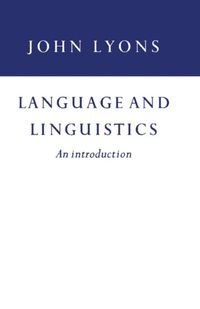 Produktbild: Language and Linguistics
