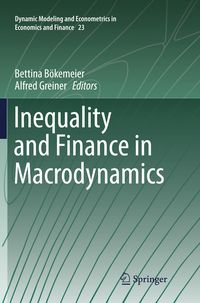 Produktbild: Inequality and Finance in Macrodynamics