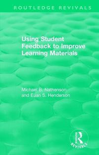 Produktbild: Nathenson, M: Using Student Feedback to Improve Learning Mat