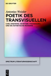Produktbild: Poetik des Transvisuellen
