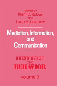 Produktbild: Mediation, Information, and Communication