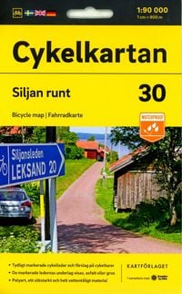 Produktbild: Cykelkartan Blad 30 Siljan runt 1:90000