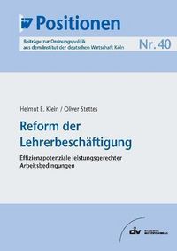 Produktbild: Reform der Lehrerbesch&auml;ftigung