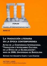 Produktbild: La traducci&oacute;n literaria en la &eacute;poca contempor&aacute;nea