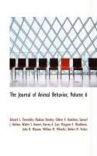 Produktbild: The Journal of Animal Behavior, Volume 6