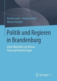 Produktbild: Politik und Regieren in Brandenburg